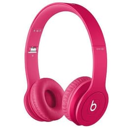Slúchadlá Beats By Dr. Dre Solo HD drôtové Mikrofón - Ružová