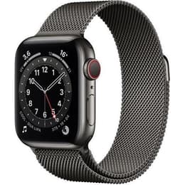Apple Watch (Series 6) 2020 GPS 44mm - Hliníková Vesmírna šedá - Milanese loop Sivá