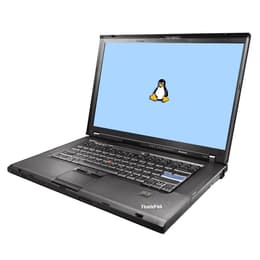 Lenovo ThinkPad R500 15" (2008) - Core 2 Duo T9400 - 4GB - SSD 120 GB AZERTY - Francúzska