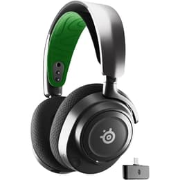 Slúchadlá Steelseries Arctis Nova 7X Potláčanie hluku gaming drôtové + bezdrôtové Mikrofón - Čierna/Zelená