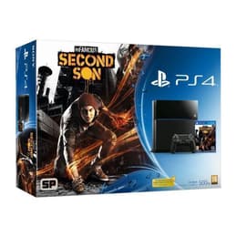 PlayStation 4 500GB - Čierna + inFamous: Second Son