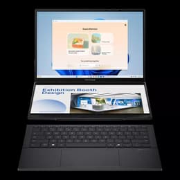 Asus Zenbook Duo 14 OLED (UX8406CA) 14" (2024) - Core Ultra 9 285H - 32GB - SSD 2 TO QWERTY - Anglická