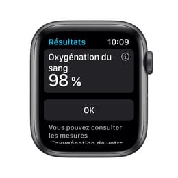 Apple Watch (Series 6) 2020 GPS + mobilná sieť 44mm - Hliníková Vesmírna šedá - Nike Sport loop Čierna
