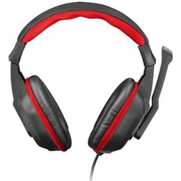 Slúchadlá Trust Gaming Ziva gaming Mikrofón - Čierna/Červená