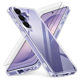 Obal Galaxy S26 Plus a 2 ochranna obrazovky - TPU - Priehľadná