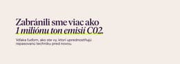 We've prevented over 1 milion tons of CO2 emissions
