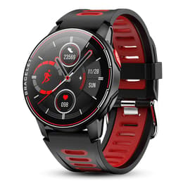 Smart hodinky Kingwear S20 á Nie - Čierna/Červená