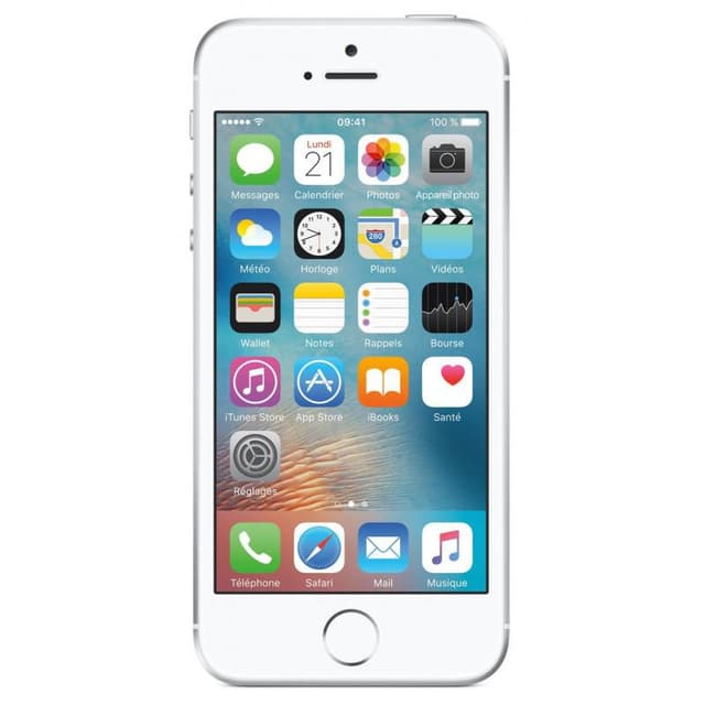 iPhone SE 16 GB - Strieborná