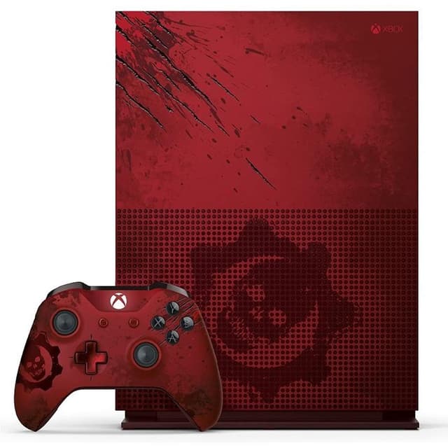 Xbox One S 2000GB - Červená - Limitovaná edícia Gears of War 4 + Gears of War 4