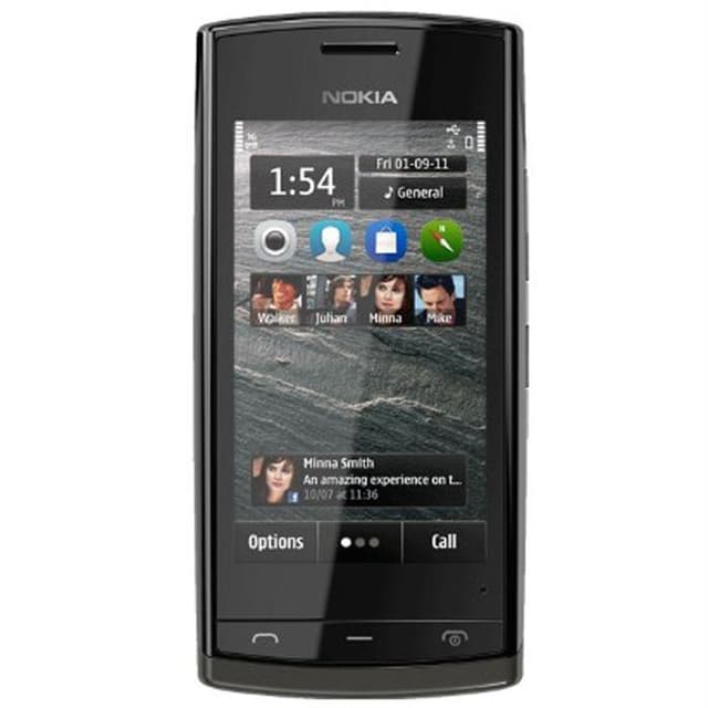 Nokia 500 - Čierna - Neblokovaný