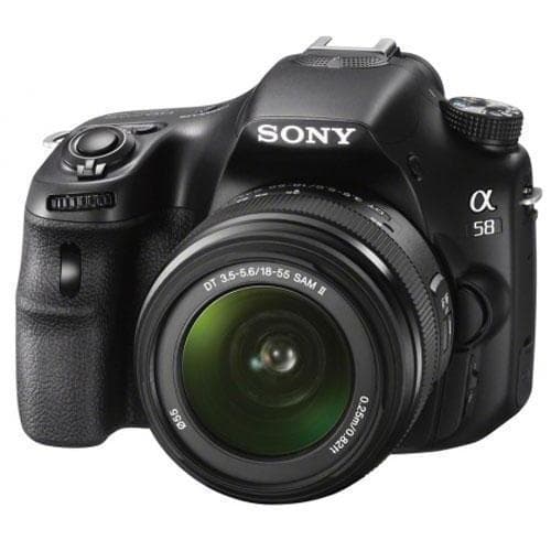 Sony SLT-A58K Zrkadlovka 19,7 - Čierna