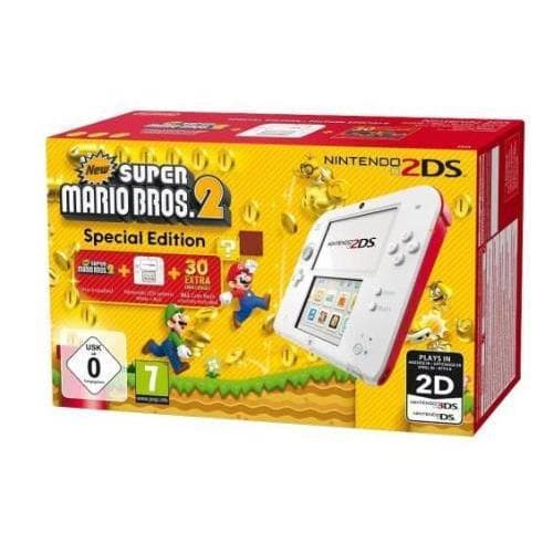 Nintendo 2DS - HDD 1 GB - Biela/Červená