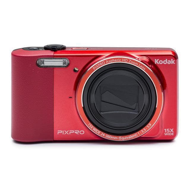 Kodak PixPro FZ151 Kompakt 16,5 - Červená