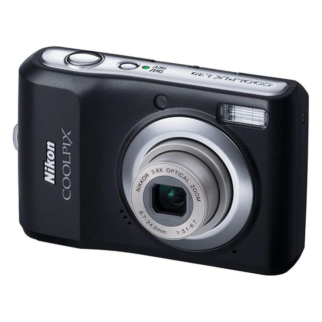 Nikon Coolpix L20 Kompakt 10 - Čierna