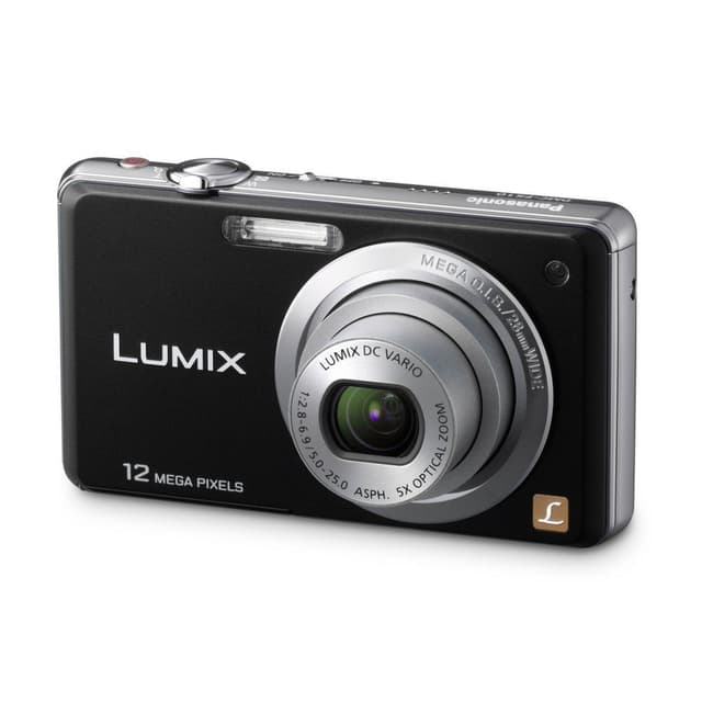 Panasonic Lumix DMC-FS10 Kompakt 12 - Čierna