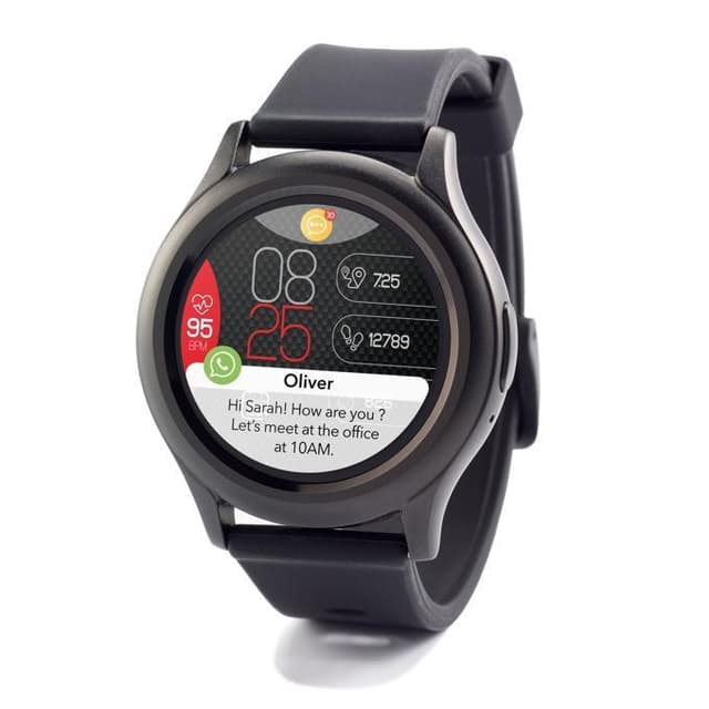 Smart hodinky Mykronoz ZeRound3 á Nie - Čierna