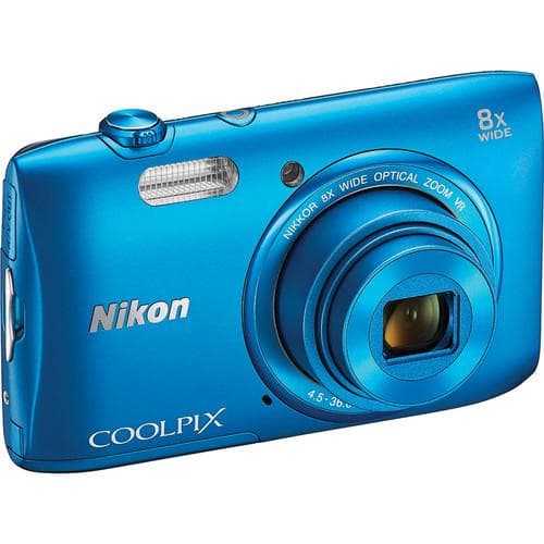 Nikon Coolpix S3600 Kompakt 20 - Modrá