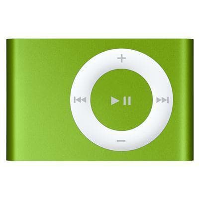MP3 a MP4 prehrávače iPod shuffle 2 1gb- Zelená