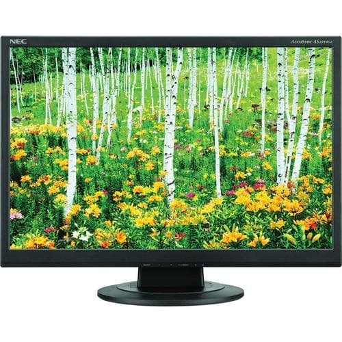 Monitory 22 Nec AS221WM 1680 x 1050 LCD Čierna