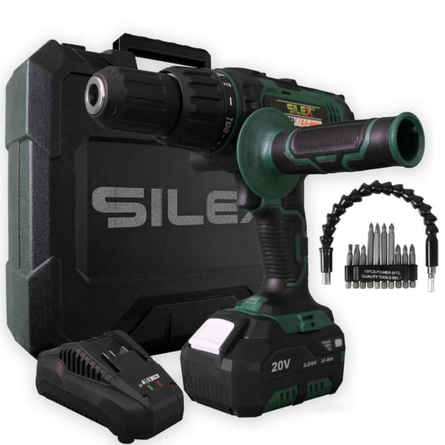Vŕtačka a elektrický skrutkovač Silex LCD777-1ASC-1x2ah