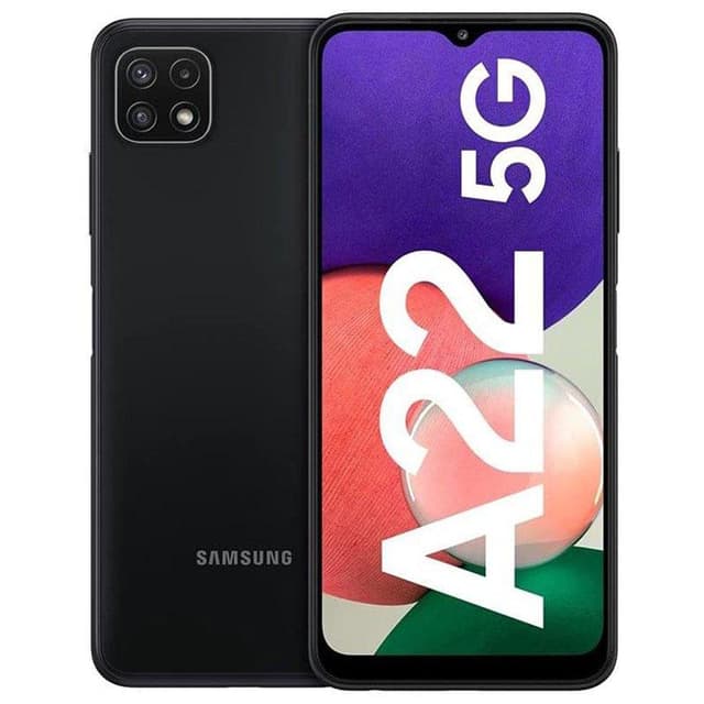 Galaxy A22 5G 128 GB (Dual SIM) - Sivá