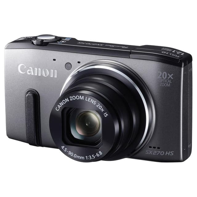 Canon PowerShot SX270 HS Kompakt 12 - Čierna