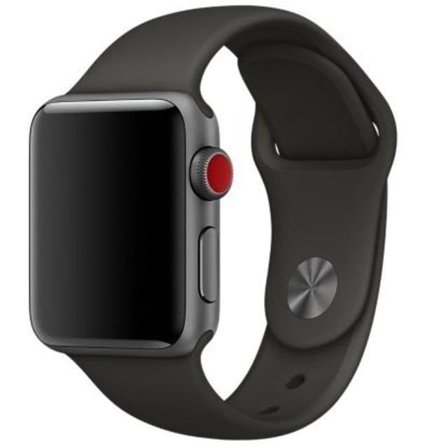 Apple Watch (Series 3) GPS + mobilná sieť 42mm - Hliníková Vesmírna šedá - Sport band Sivá