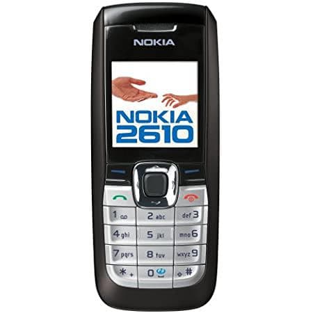 Nokia 2610 - Čierna - Neblokovaný