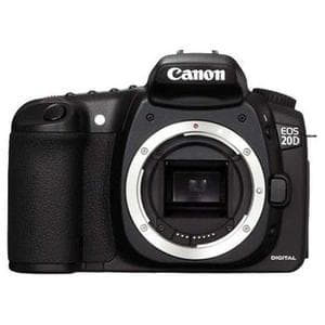 Canon EOS 20D Zrkadlovka 8 - Čierna